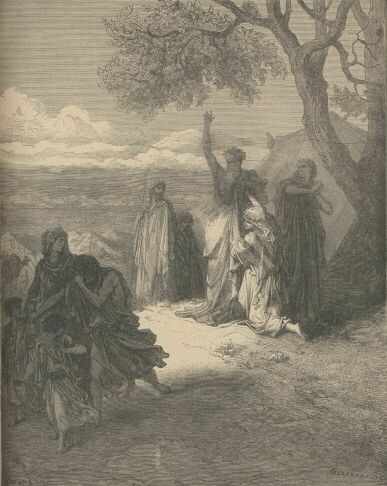 Gustave Doré ⋯ Noah imprecando Ad Ham