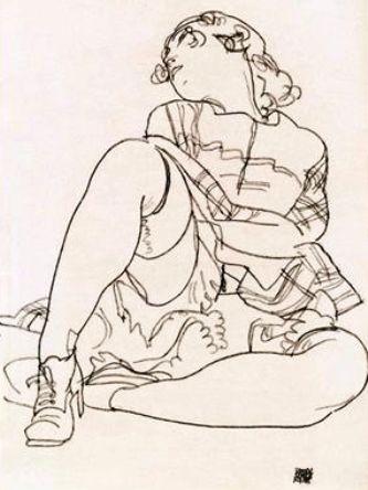 Egon Schiele ⋯ Girl