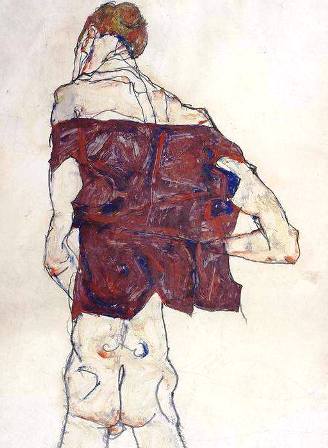 Egon Schiele ⋯ L'«Homme debout»