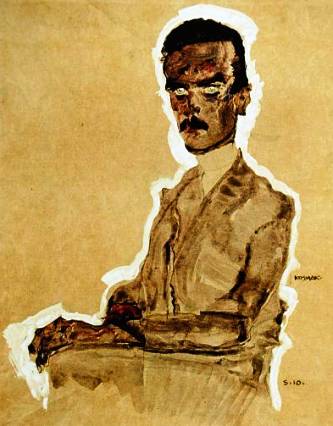 Portrait of Eduard Kosmack, sitting